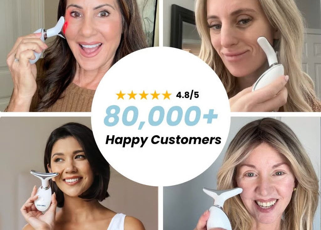 7-Color LED Neck & Face Lifting Massager