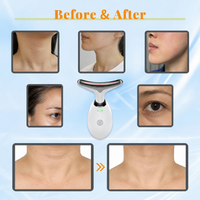 7-Color LED Neck &amp; Face Lifting Massager