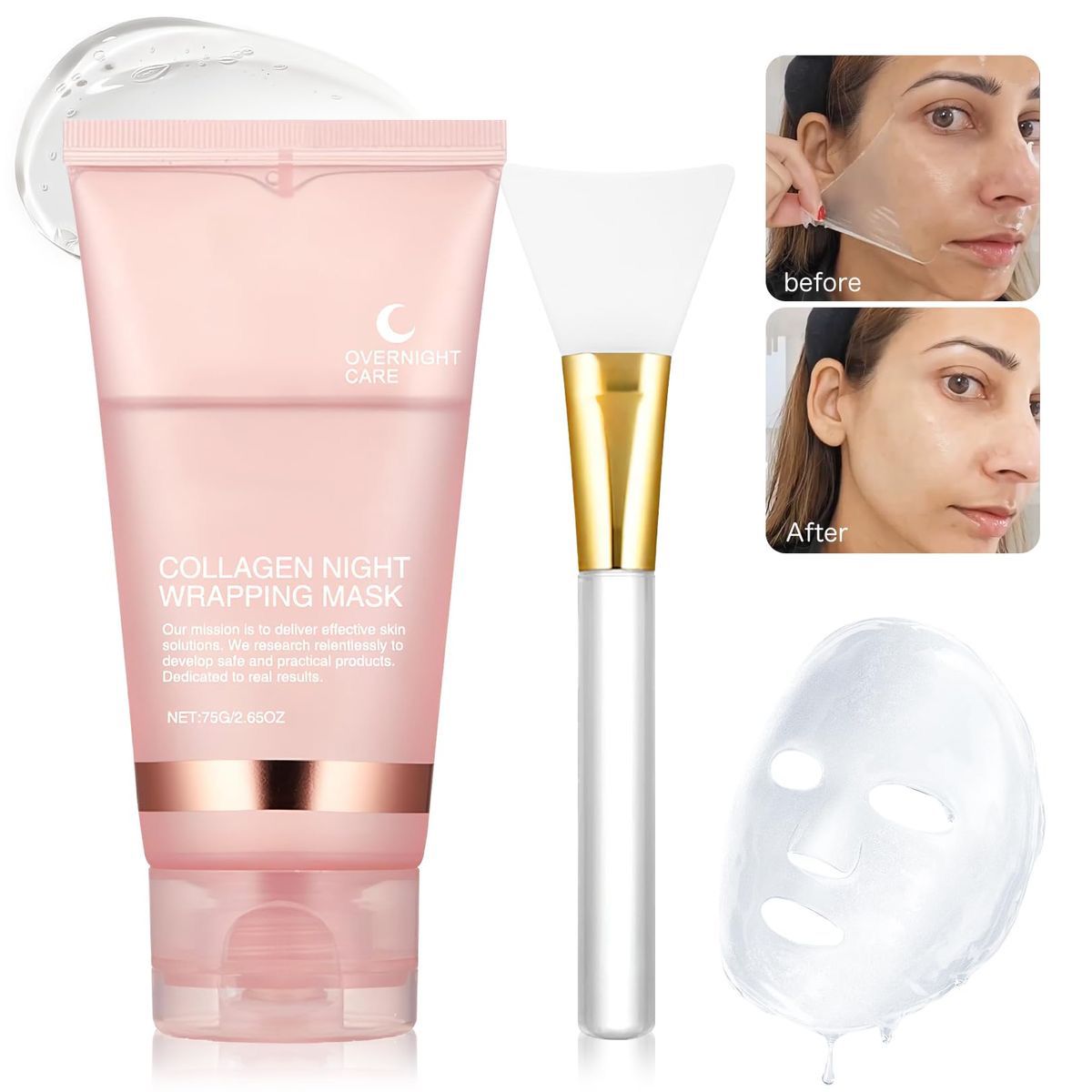 GlowLift Overnight Collagen Mask