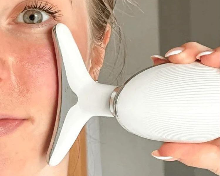 7-Color LED Neck &amp; Face Lifting Massager
